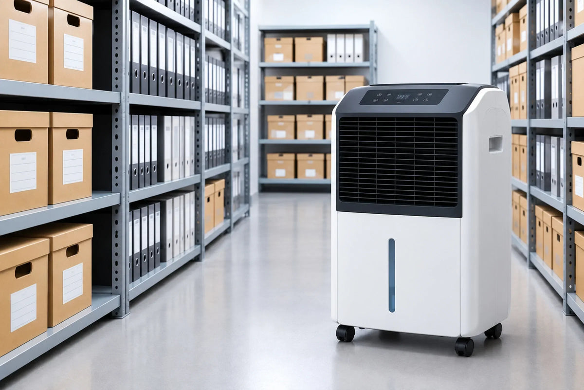 Dehumidifier for Archive Record And Storage Spaces