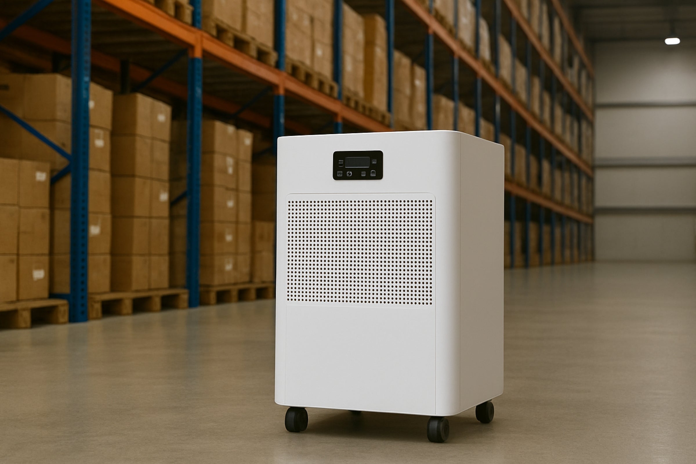 Origin Dehumidifiers for Warehouses, Storage, Food Packaging, and Powdered Applications